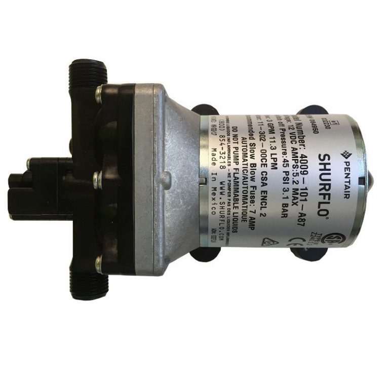 Shurflo 12V 4009 Water Pump + Fittings RV Parts Australia